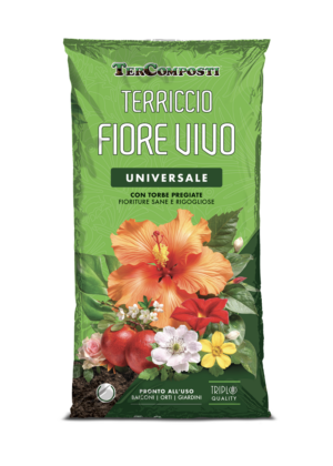 terriccio universale fiore vivo di tercomposti